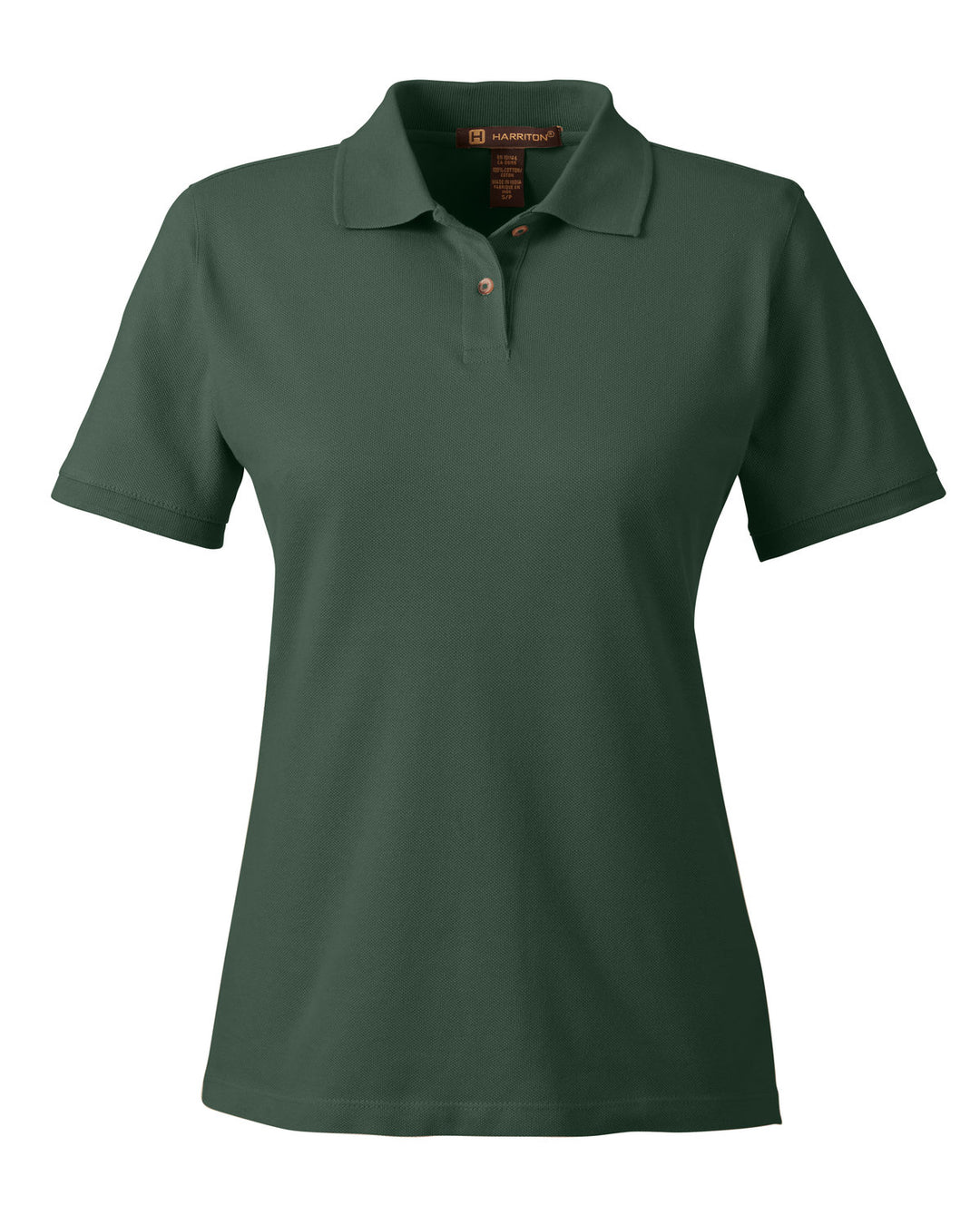 Harriton Ladies' 6 oz. Ringspun Cotton Piqué Short-Sleeve Polo Harriton