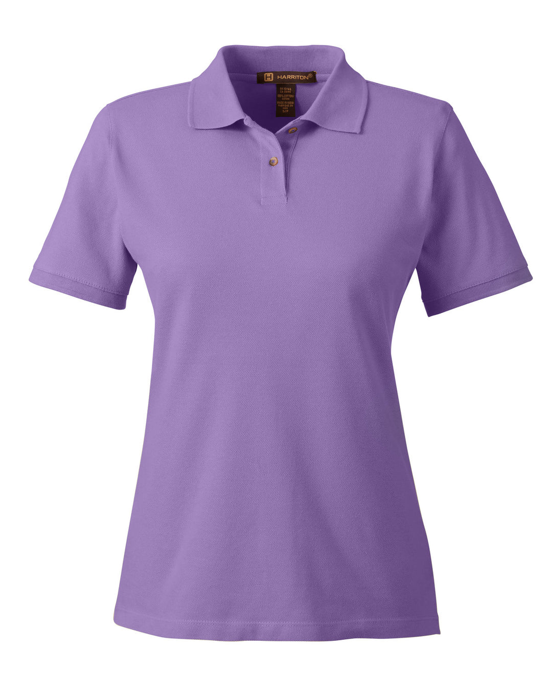 Harriton Ladies' 6 oz. Ringspun Cotton Piqué Short-Sleeve Polo Harriton