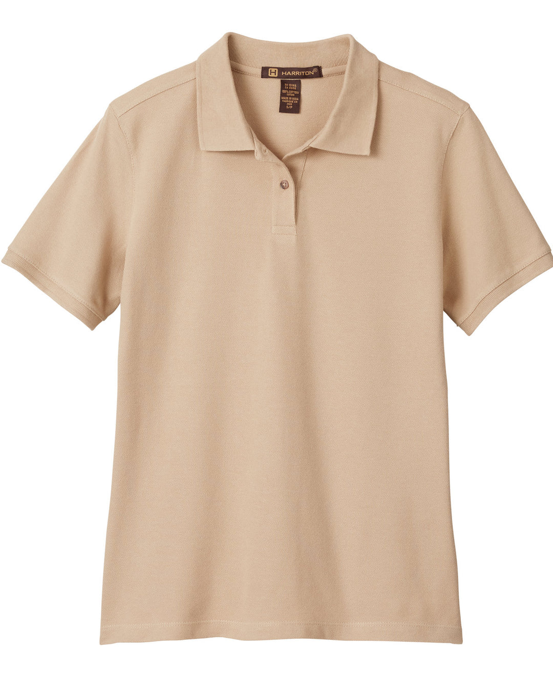 Harriton Ladies' 6 oz. Ringspun Cotton Piqué Short-Sleeve Polo Harriton