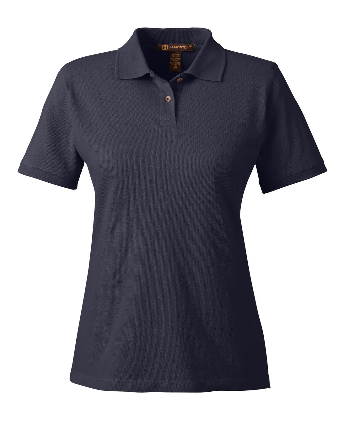 Harriton Ladies' 6 oz. Ringspun Cotton Piqué Short-Sleeve Polo Harriton