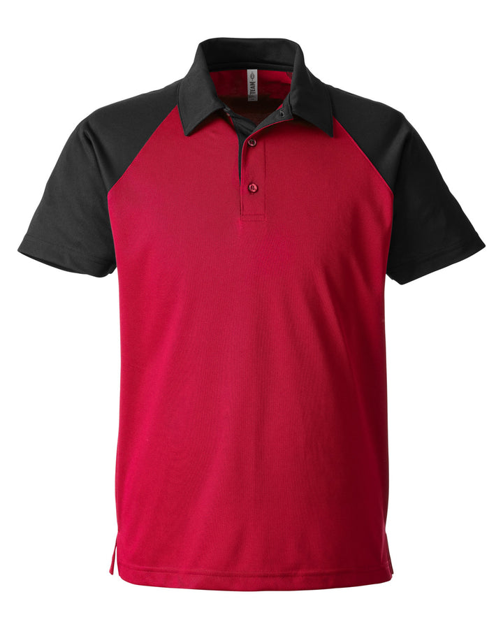 Team 365 Men's Command Snag-Protection Colorblock Polo Team 365