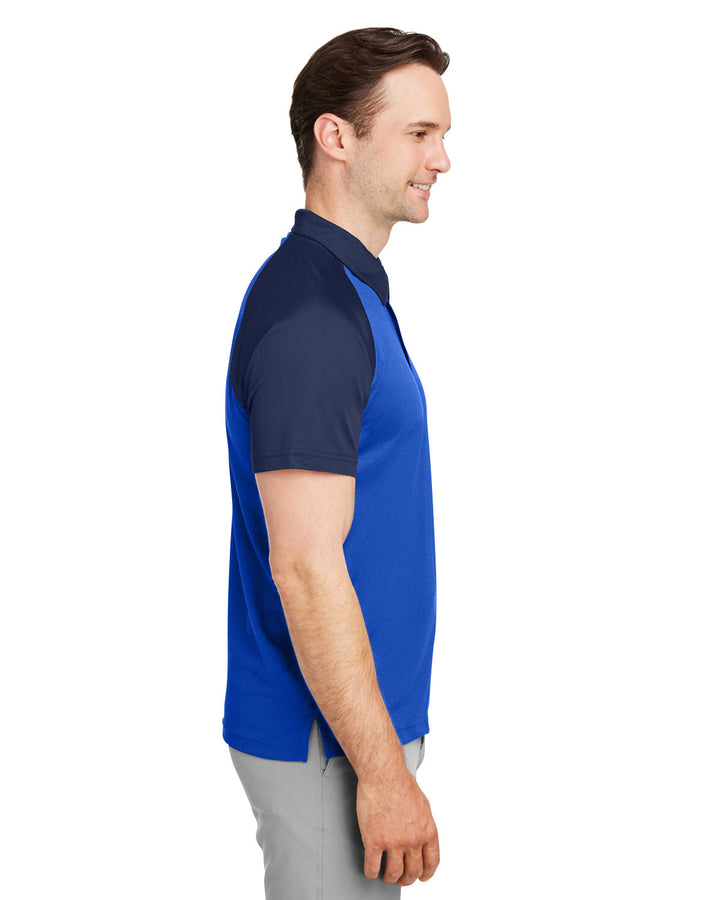 Team 365 Men's Command Snag-Protection Colorblock Polo Team 365