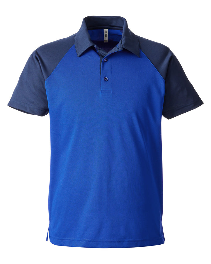 Team 365 Men's Command Snag-Protection Colorblock Polo Team 365