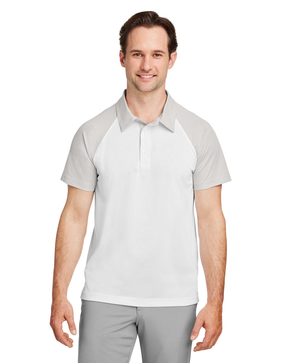 Team 365 Men's Command Snag-Protection Colorblock Polo Team 365