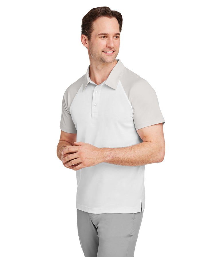 Team 365 Men's Command Snag-Protection Colorblock Polo Team 365