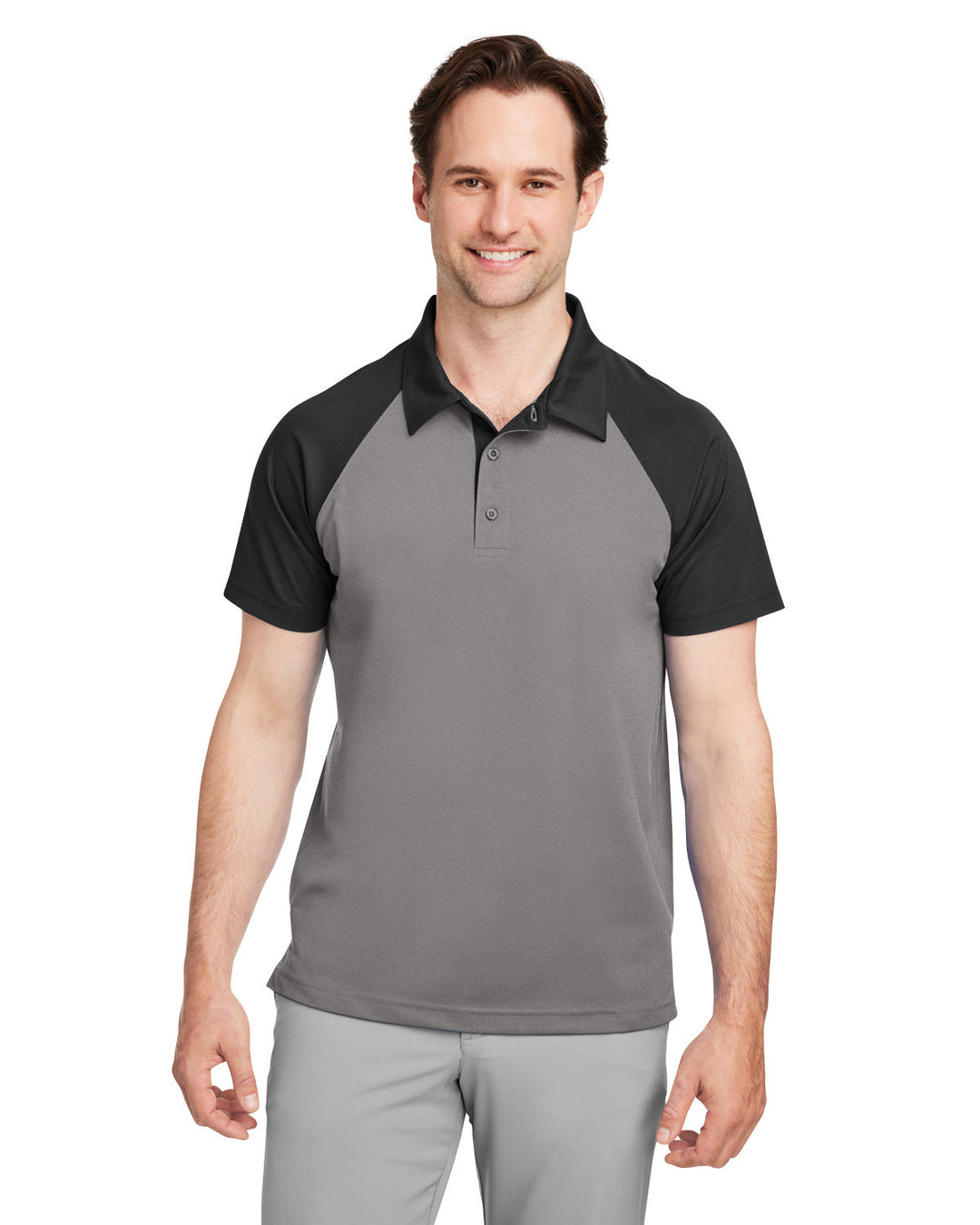 Team 365 Men's Command Snag-Protection Colorblock Polo Team 365