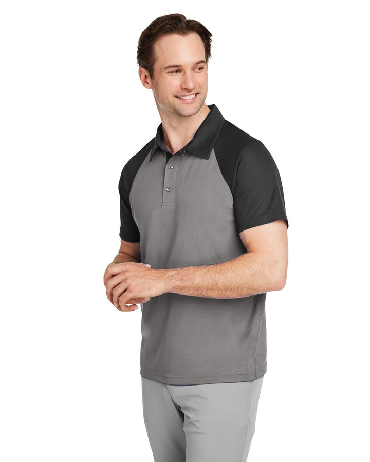 Team 365 Men's Command Snag-Protection Colorblock Polo Team 365