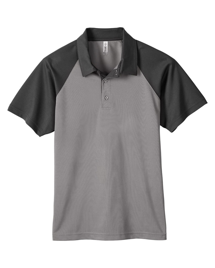 Team 365 Men's Command Snag-Protection Colorblock Polo Team 365