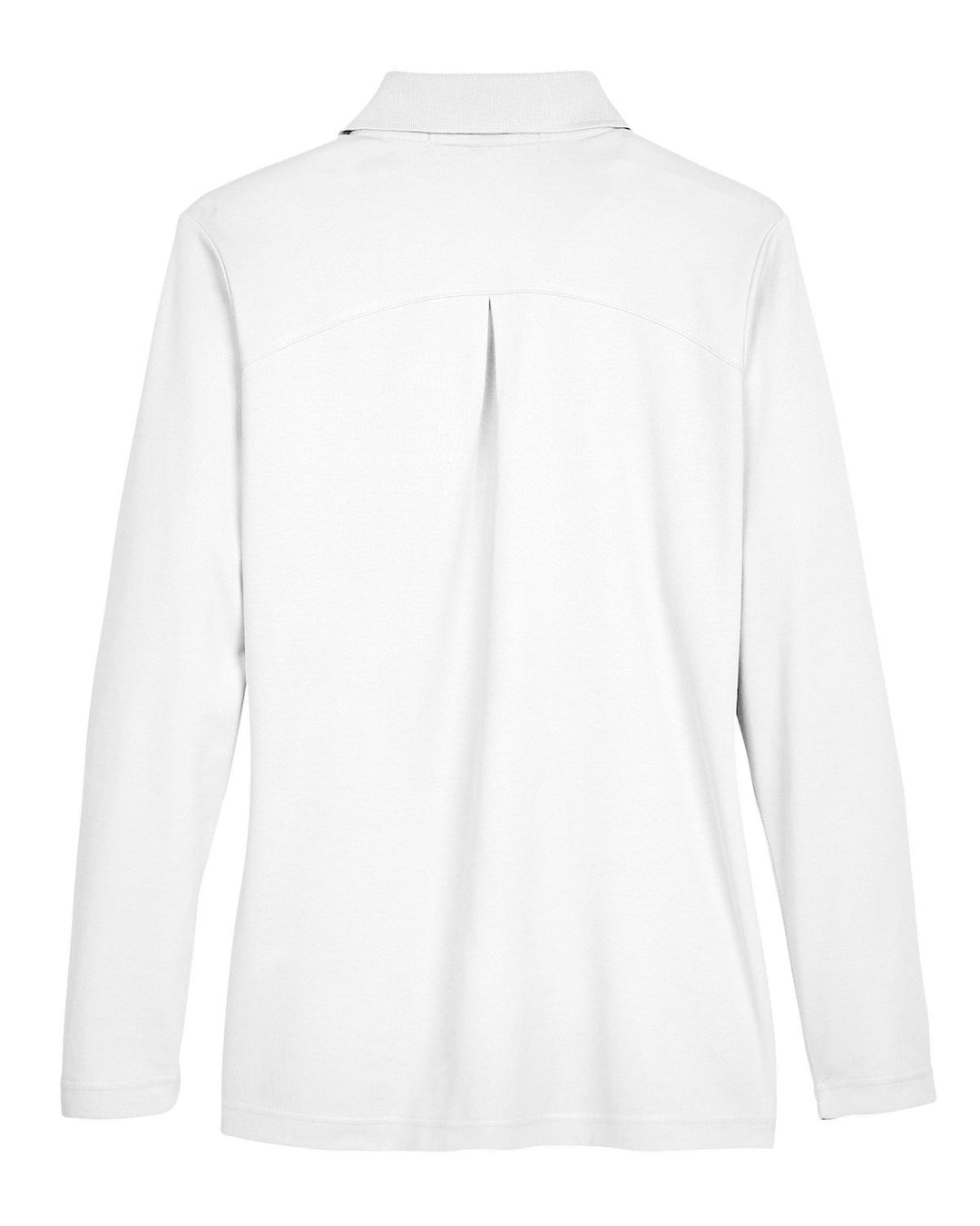 Devon & Jones CrownLux Performance™ Ladies' Plaited Long Sleeve Polo Devon & Jones