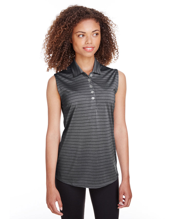 Puma Golf Ladies' Rotation Stripe Sleeveless Polo Puma