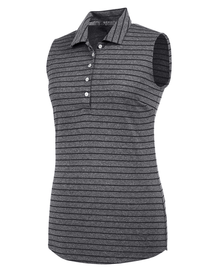 Puma Golf Ladies' Rotation Stripe Sleeveless Polo Puma