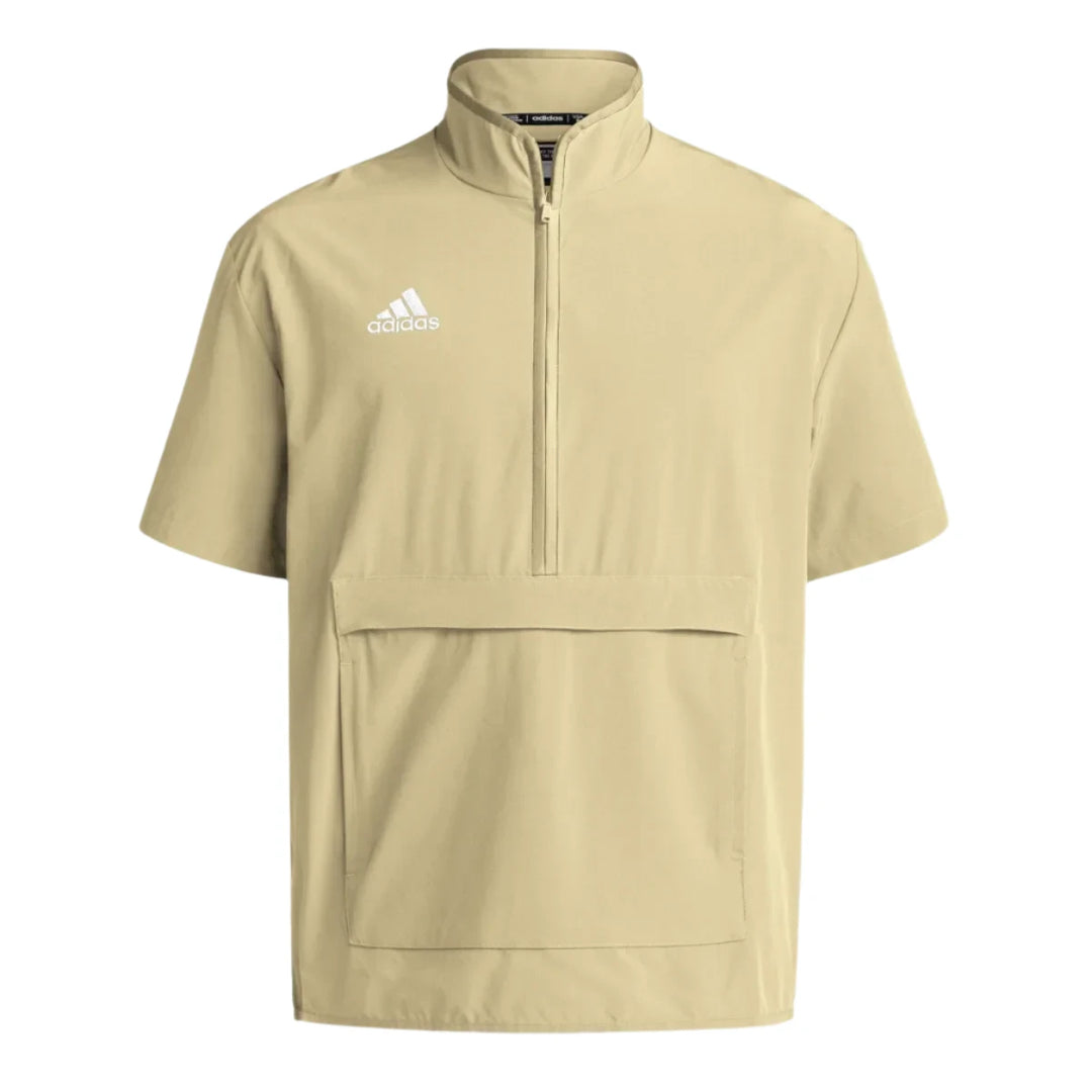 adidas Men's Coach Short Sleeve 1/4 Zip Jacket Mens Apparel Jackets & Vests