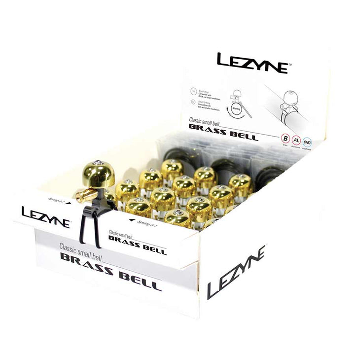 Lezyne Classic Brass Bike Bells Bicycle Accessories Bells/Noise Makers