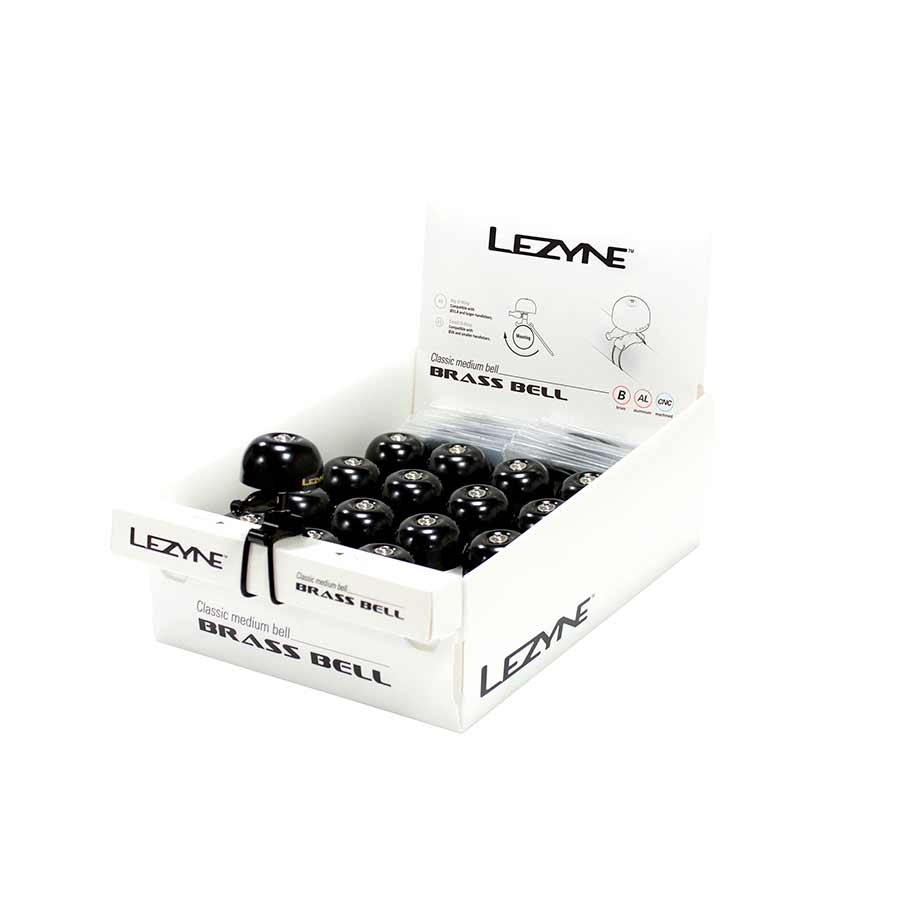 Lezyne Classic Brass Bike Bells Bicycle Accessories Bells/Noise Makers