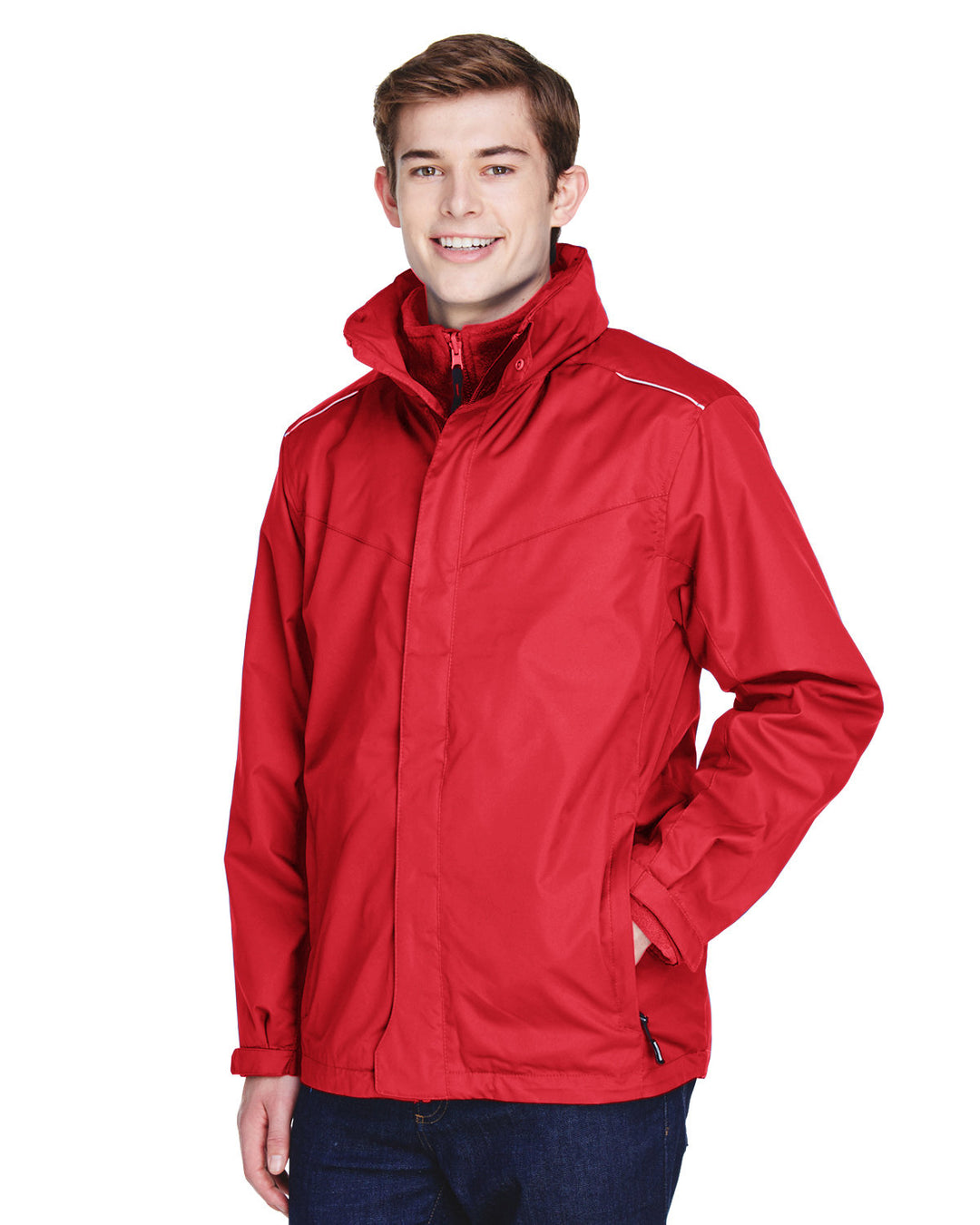 CORE365 Men's Region 3-in-1 Jacket with Fleece Liner CORE365