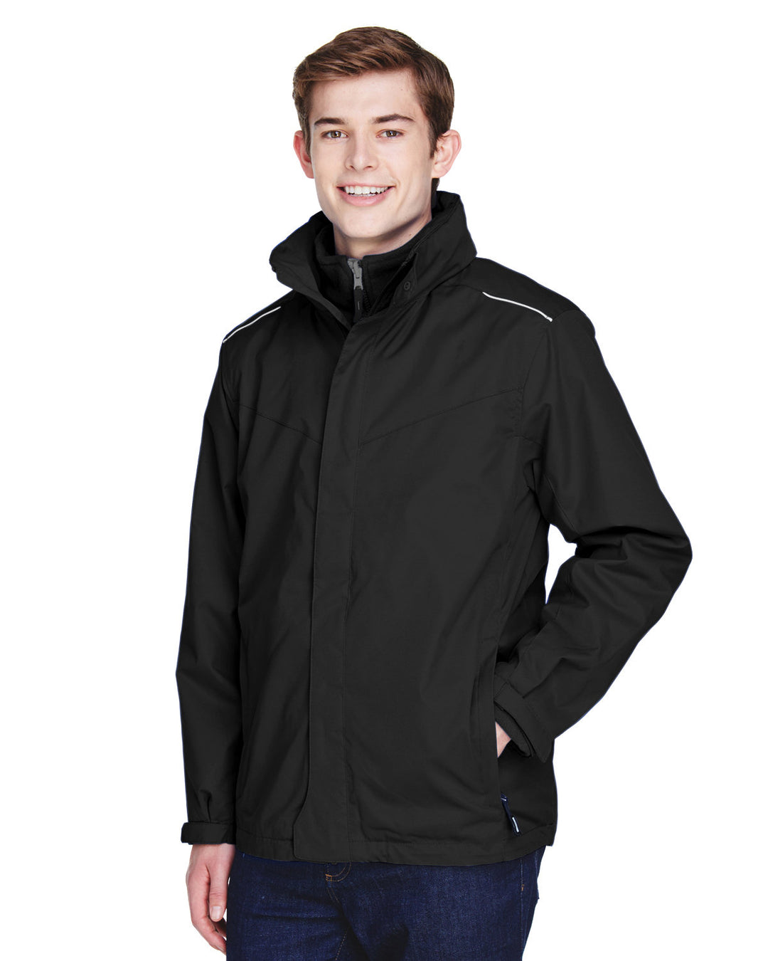 CORE365 Men's Region 3-in-1 Jacket with Fleece Liner CORE365