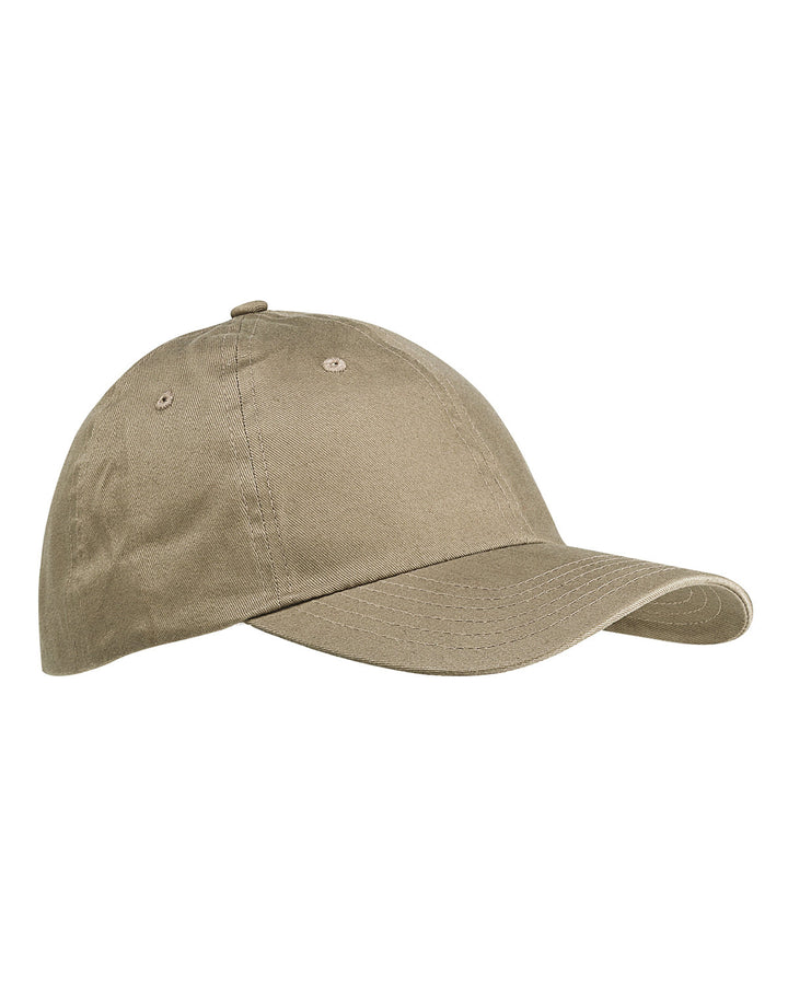 Big Accessories 6-Panel Brushed Twill Unstructured Cap Big Accessories