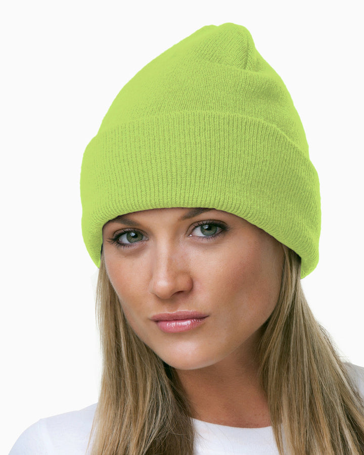 Bayside 100% Acrylic Knit Cuff Beanie Bayside