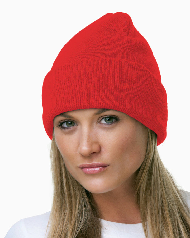 Bayside 100% Acrylic Knit Cuff Beanie Bayside