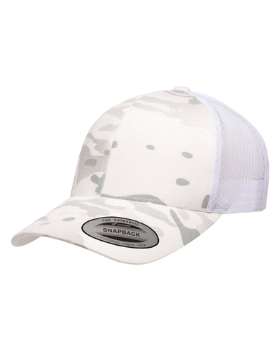 Yupoong YP Classics® Retro Trucker Multicam® Snapback Yupoong