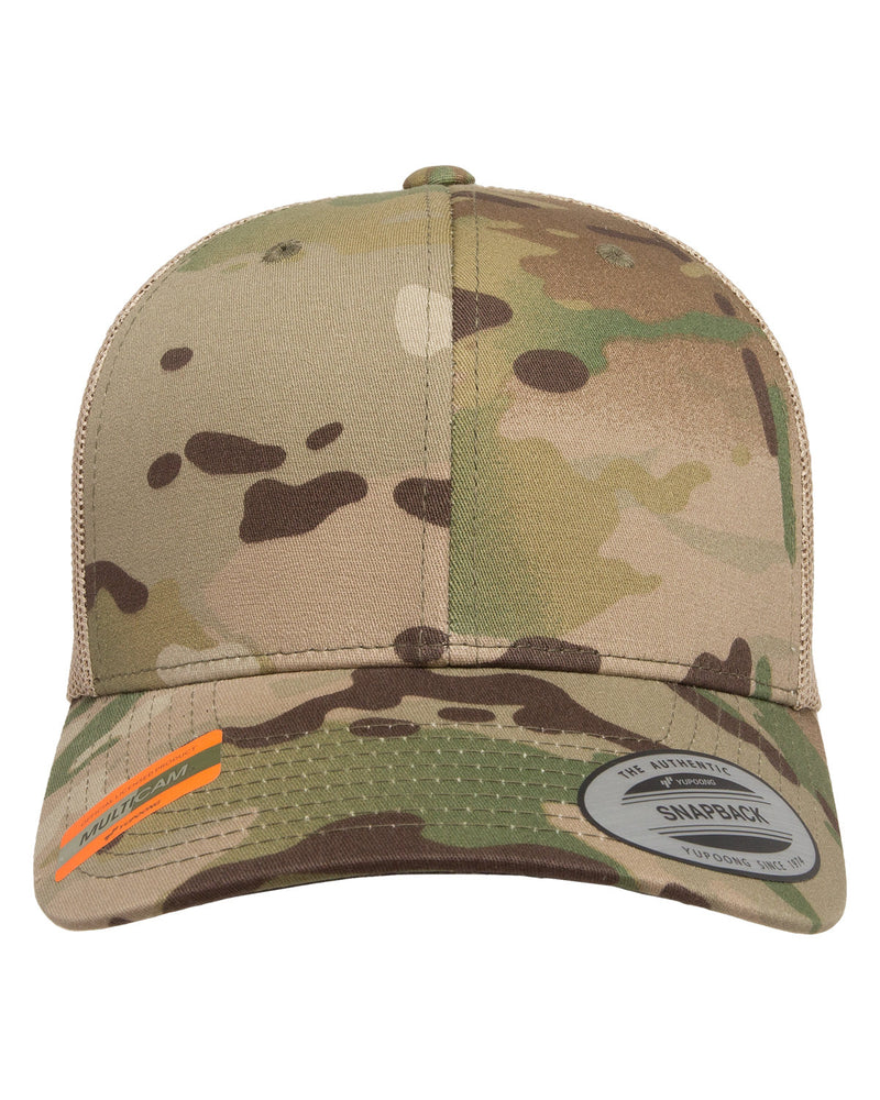 Yupoong YP Classics® Retro Trucker Multicam® Snapback Yupoong