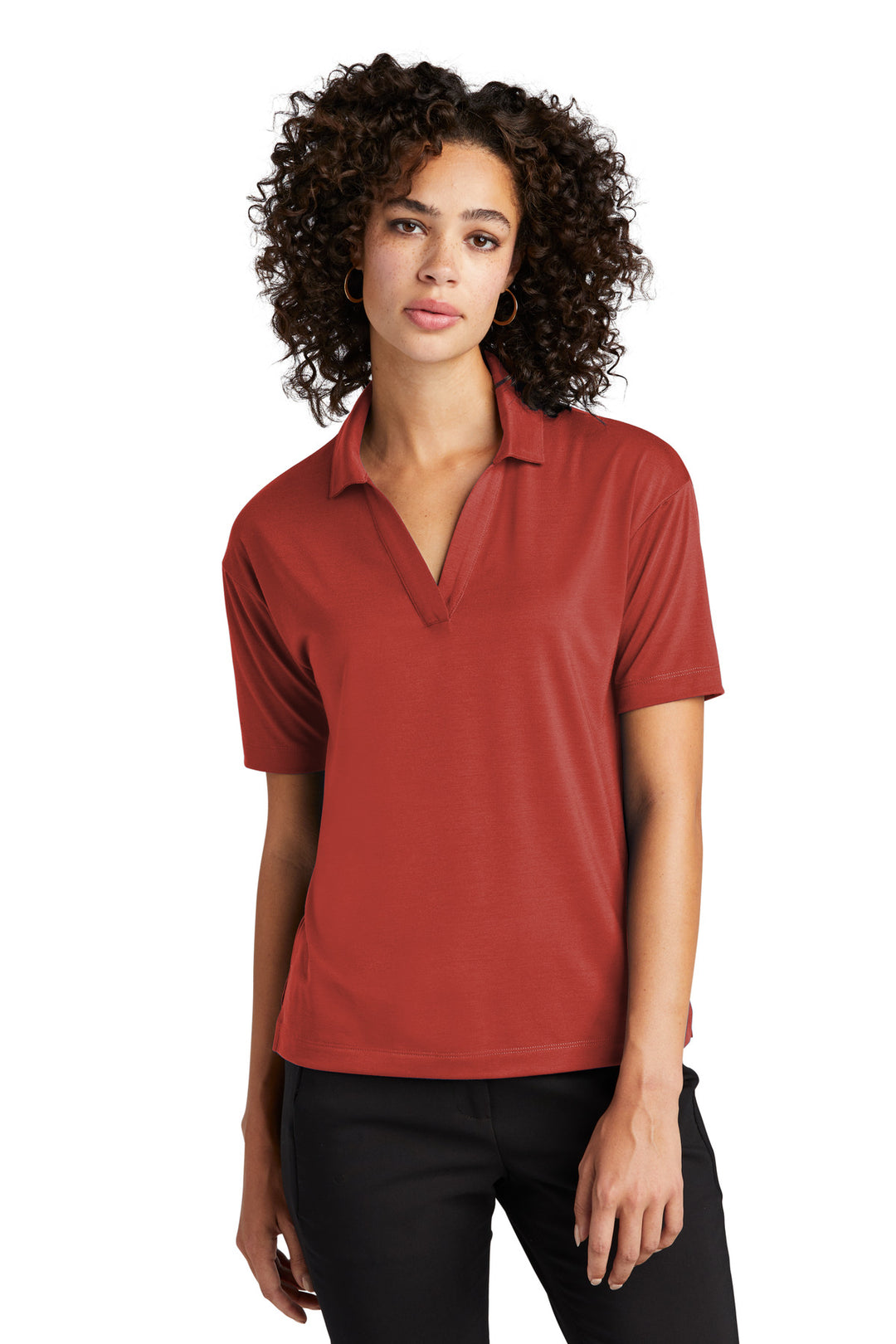 Mercer+Mettle Women's Stretch Jersey Polo MM1015 Mercer+Mettle