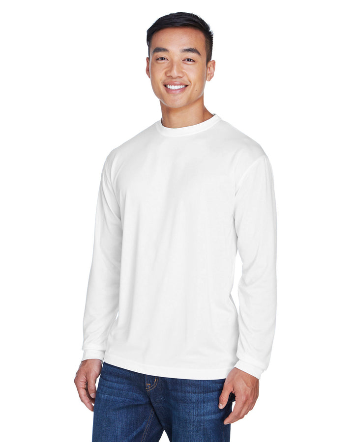 UltraClub Adult Cool & Dry Sport Long-Sleeve T-Shirt UltraClub