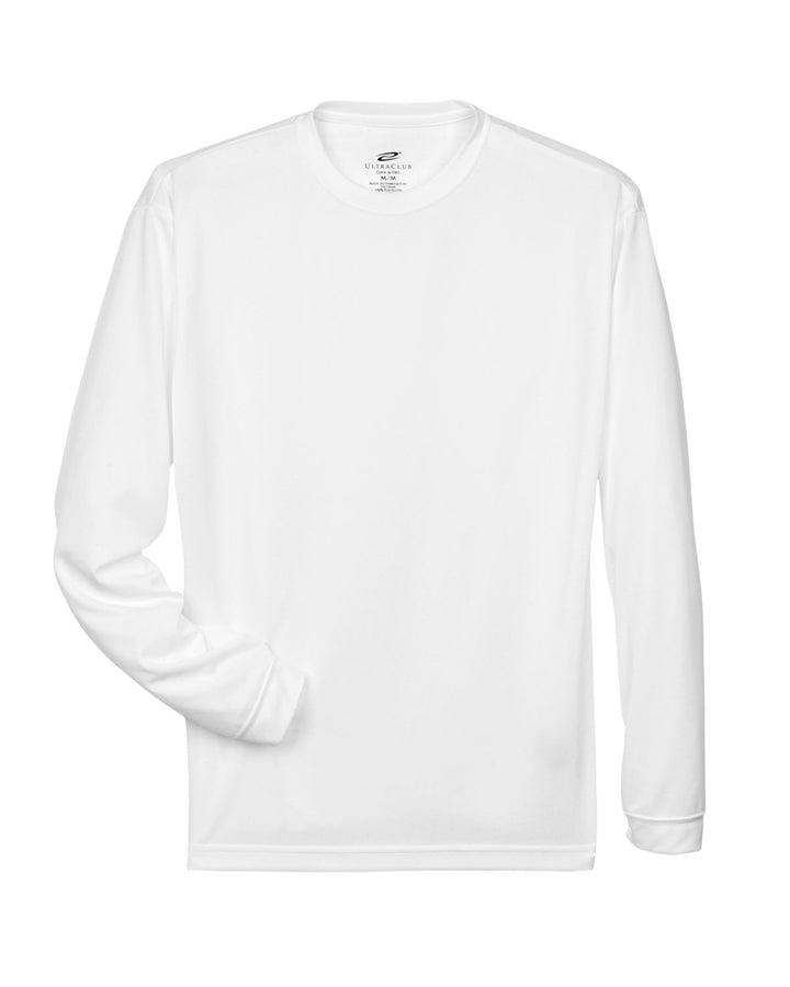 UltraClub Adult Cool & Dry Sport Long-Sleeve T-Shirt UltraClub