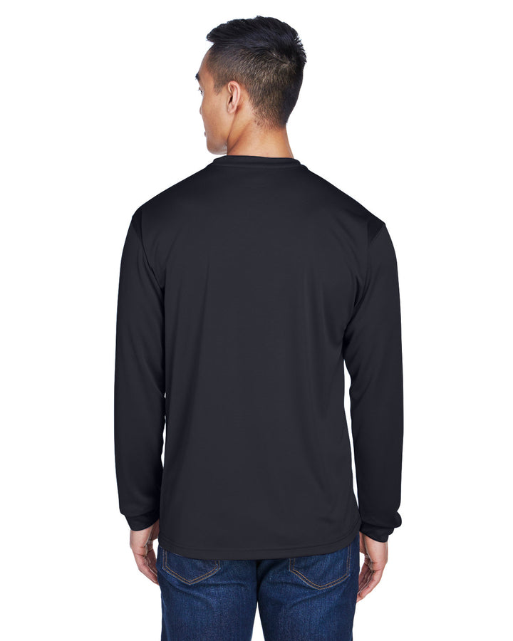 UltraClub Adult Cool & Dry Sport Long-Sleeve T-Shirt UltraClub