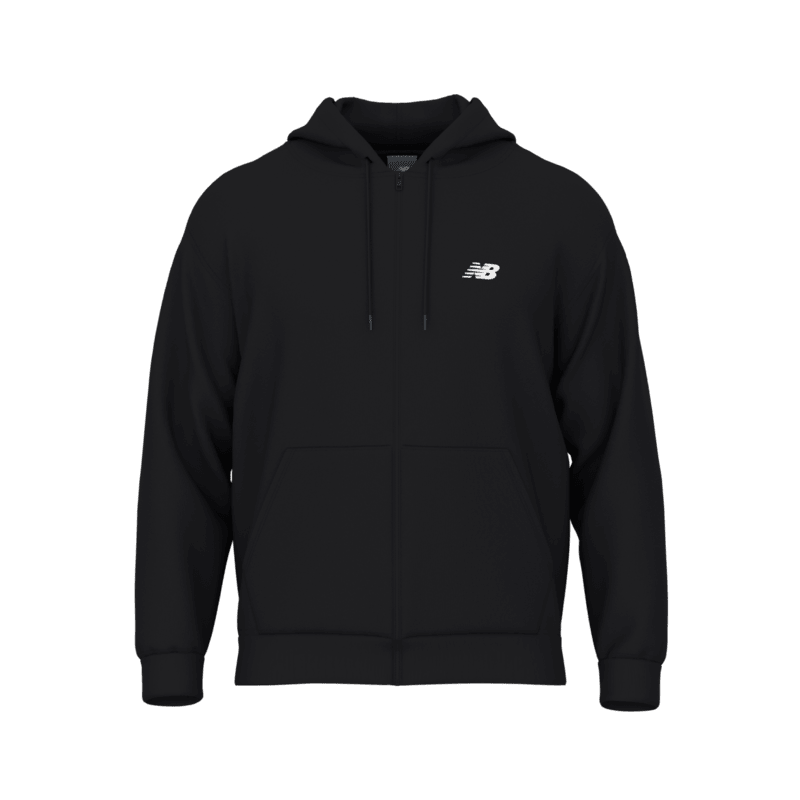 New Balance Men's Sport Core Brushed Full Zip Hoodie Mens Apparel Sweatshirts & Fleece