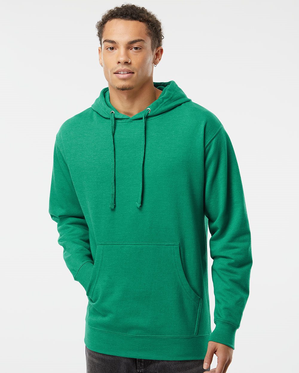 Independent Trading Co. Men's Midweight Hooded Sweatshirt Mens Apparel Sweatshirts & Fleece