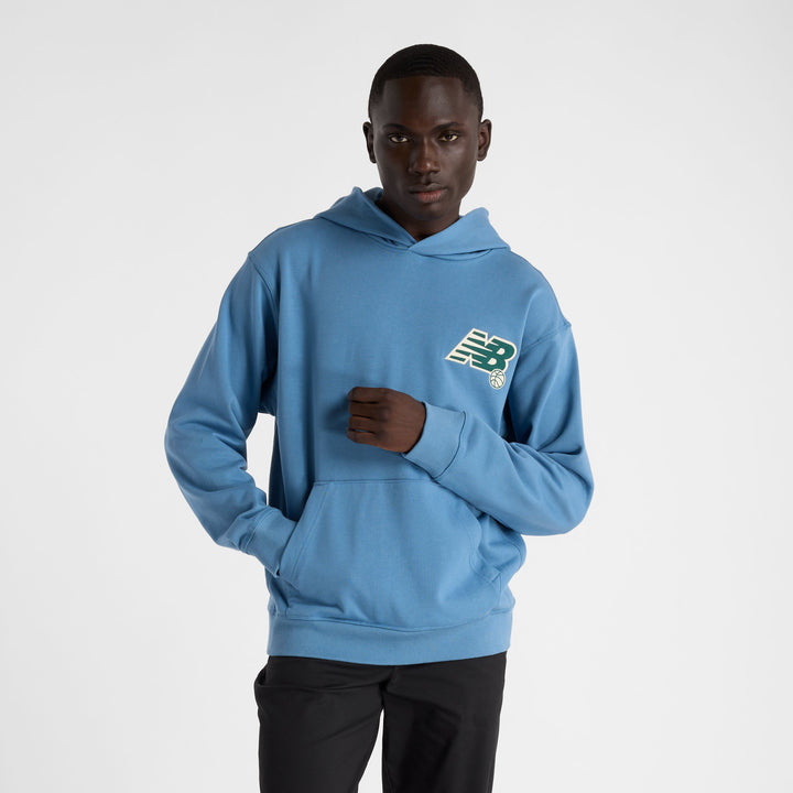 New Balance Men's Athletics Relaxed League Hoodie Mens Apparel Sweatshirts & Fleece