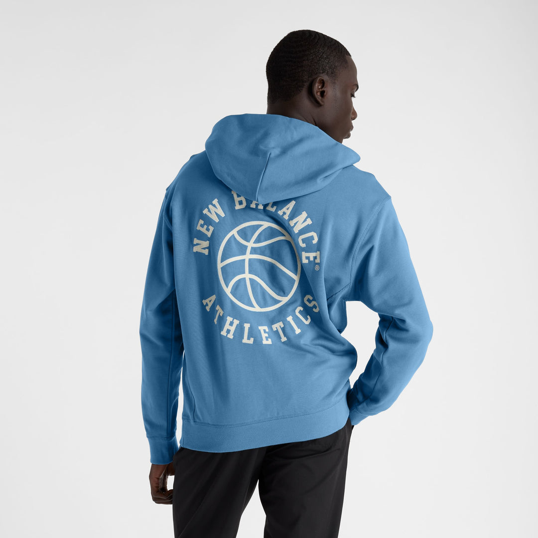 New Balance Men's Athletics Relaxed League Hoodie Mens Apparel Sweatshirts & Fleece