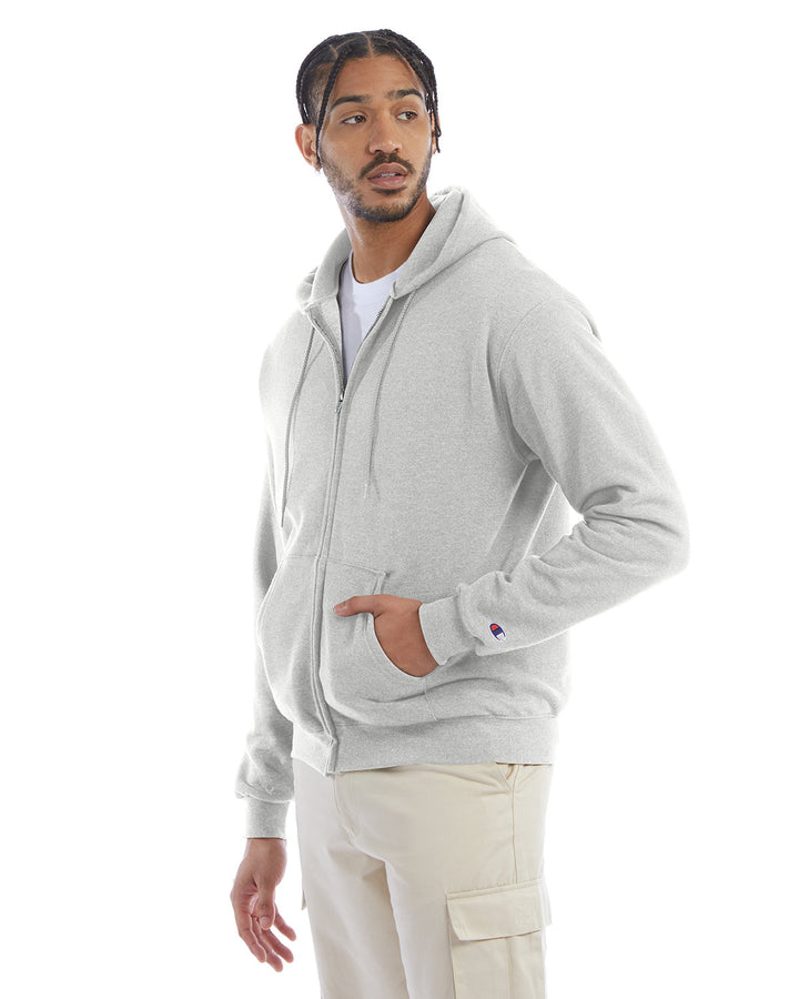 Champion Adult Powerblend® Full-Zip Hooded Sweatshirt Champion