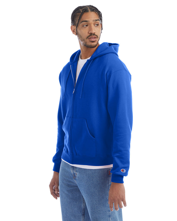 Champion Adult Powerblend® Full-Zip Hooded Sweatshirt Champion