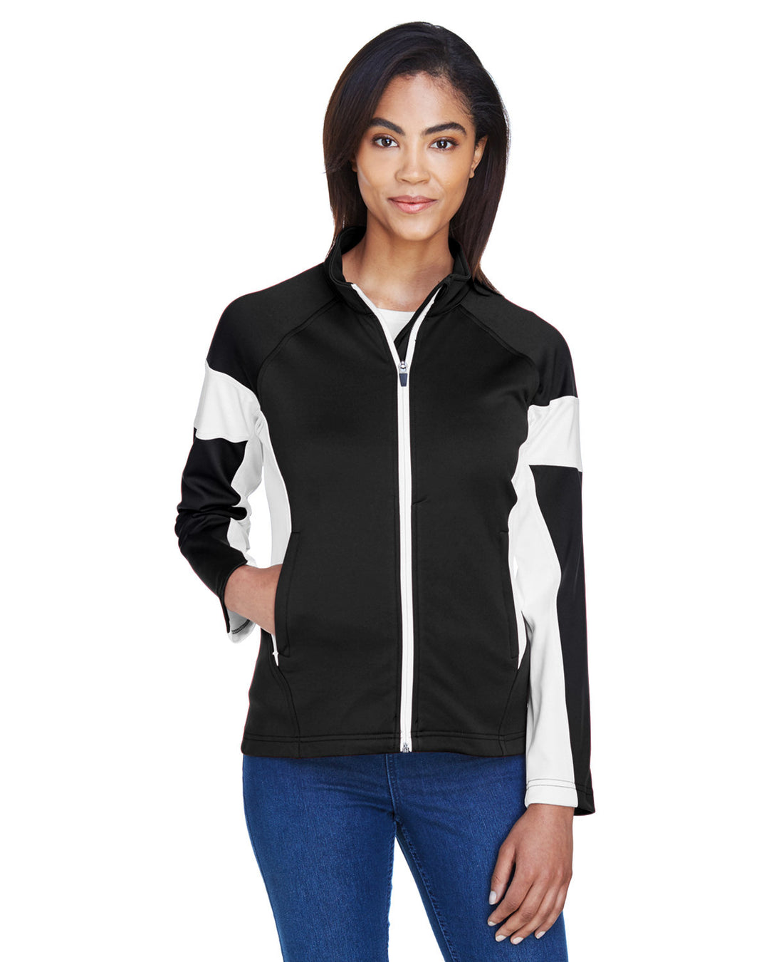 Team 365 Ladies' Elite Performance Full-Zip Team 365