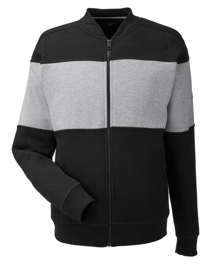 Nautica Anchor Bomber Full-Zip Fleece Jacket Nautica