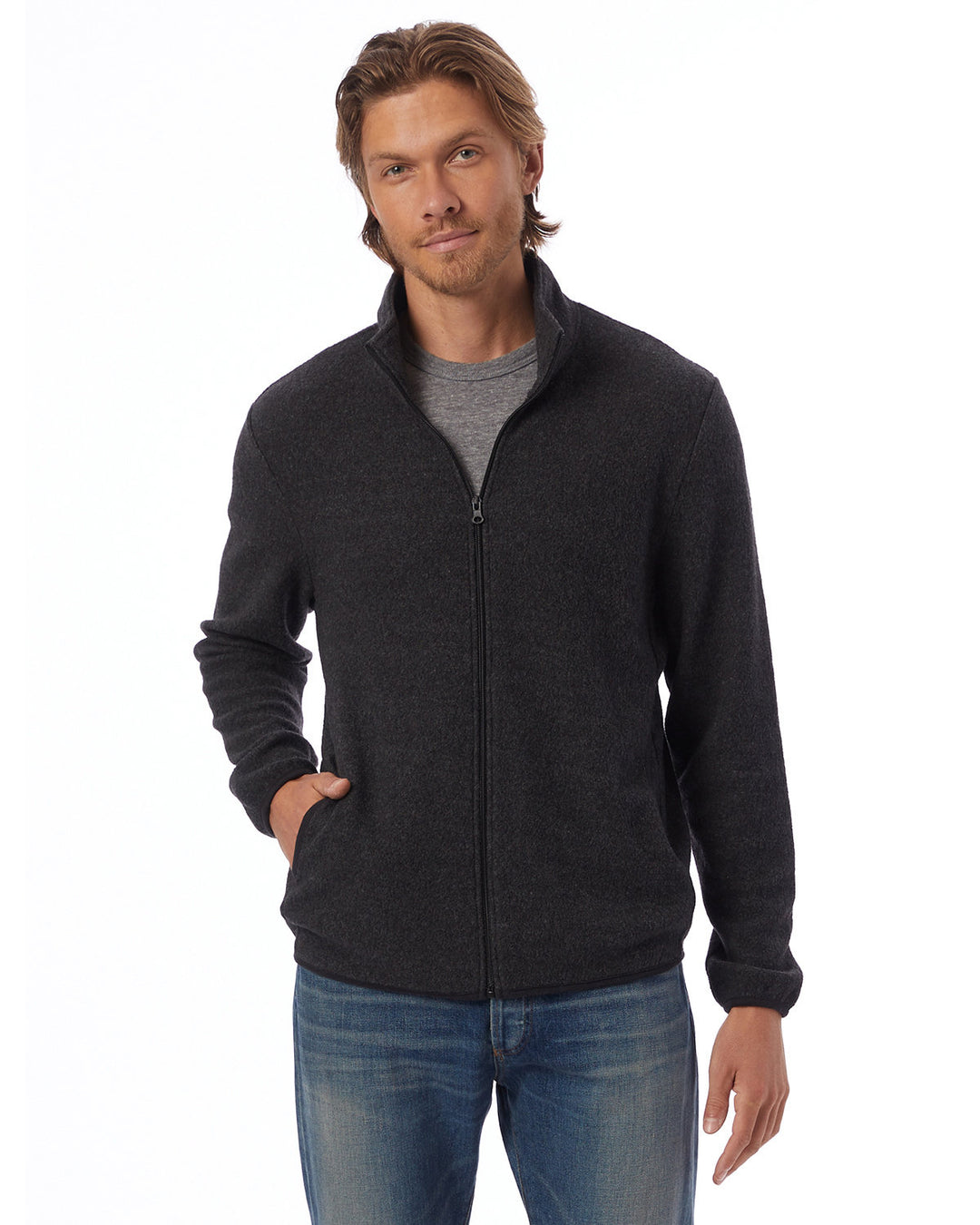 Alternative Adult Full Zip Fleece Jacket Alternative