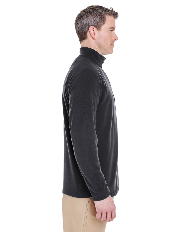 UltraClub Adult Cool & Dry Quarter-Zip Microfleece UltraClub