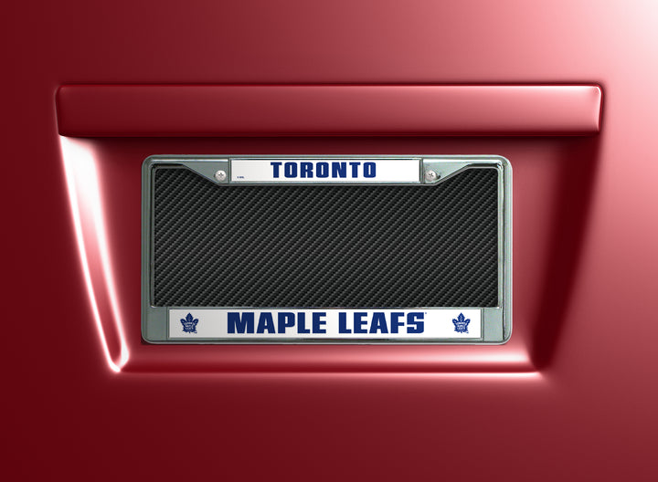 NHL Toronto Maple Leafs Chrome License Plate Frame Fan Gear NHL Toronto Maple Leafs