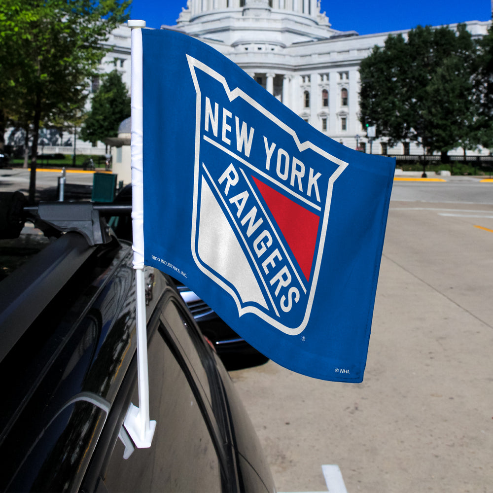 NHL New York Rangers Car Flag Fan Gear NHL New York Rangers