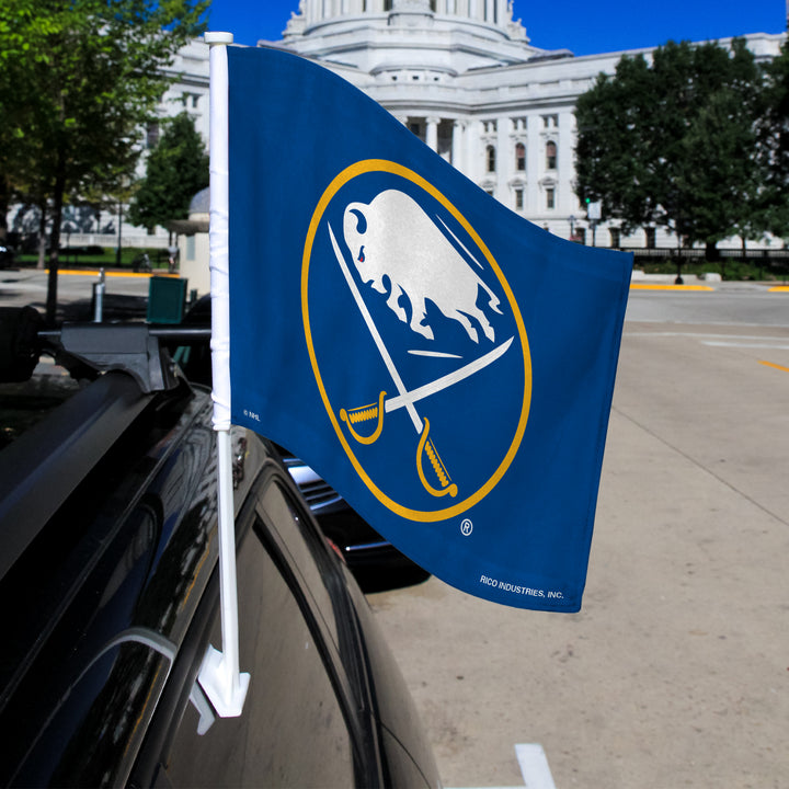 NHL Buffalo Sabres Car Flag Fan Gear NHL Buffalo Sabres