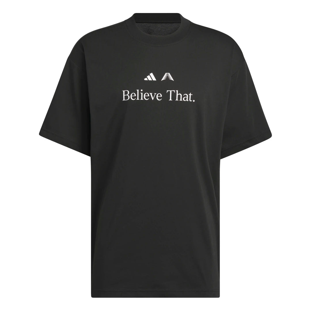 adidas Men's Anthony Edwards Believe That T-Shirt Mens Apparel Shirts & Tops