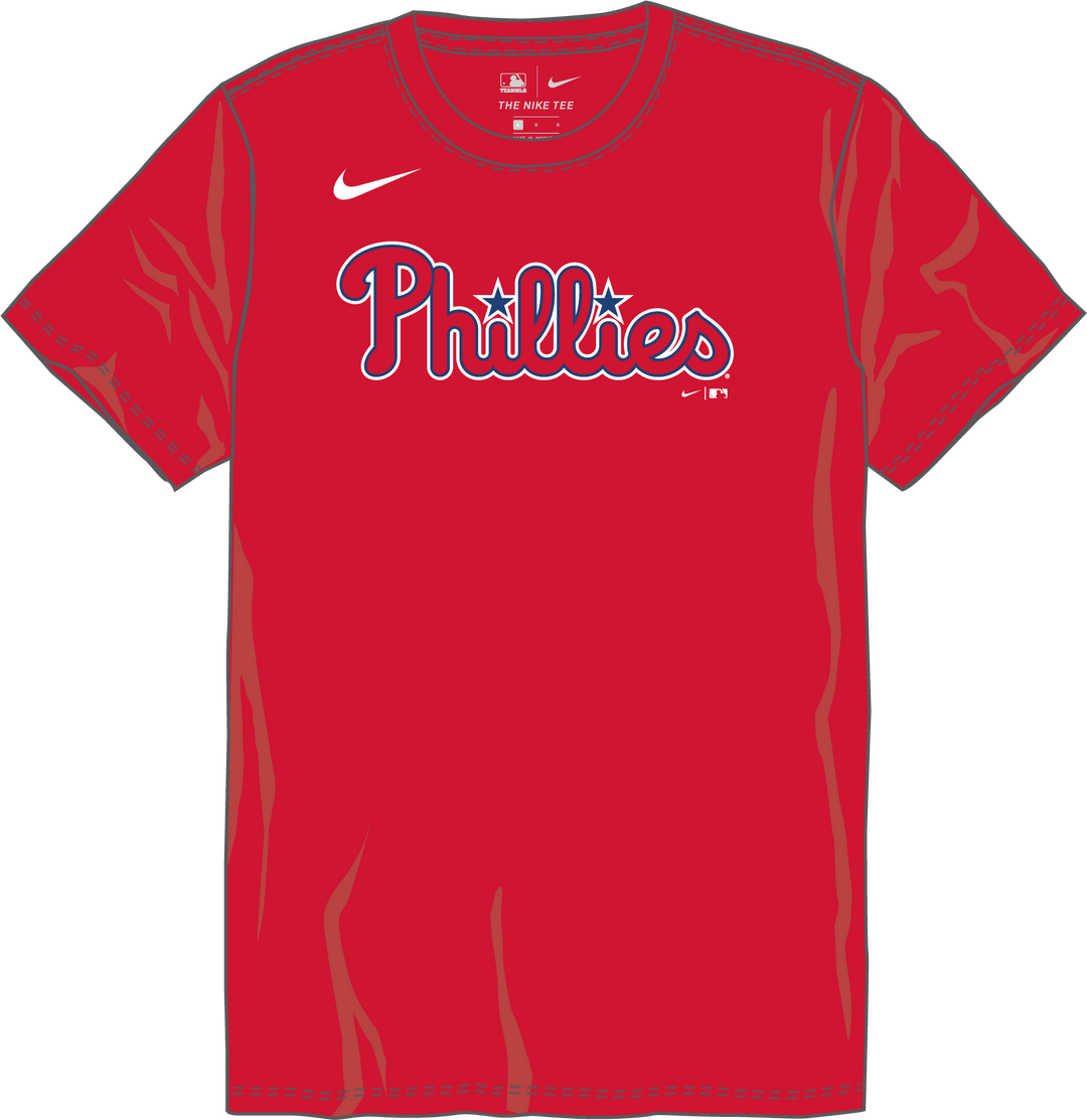 Nike Philadelphia Phillies 80s Youth Institutional Short Sleeve Cooperstown Crew Neck Fan Gear MLB Philadelphia Phillies