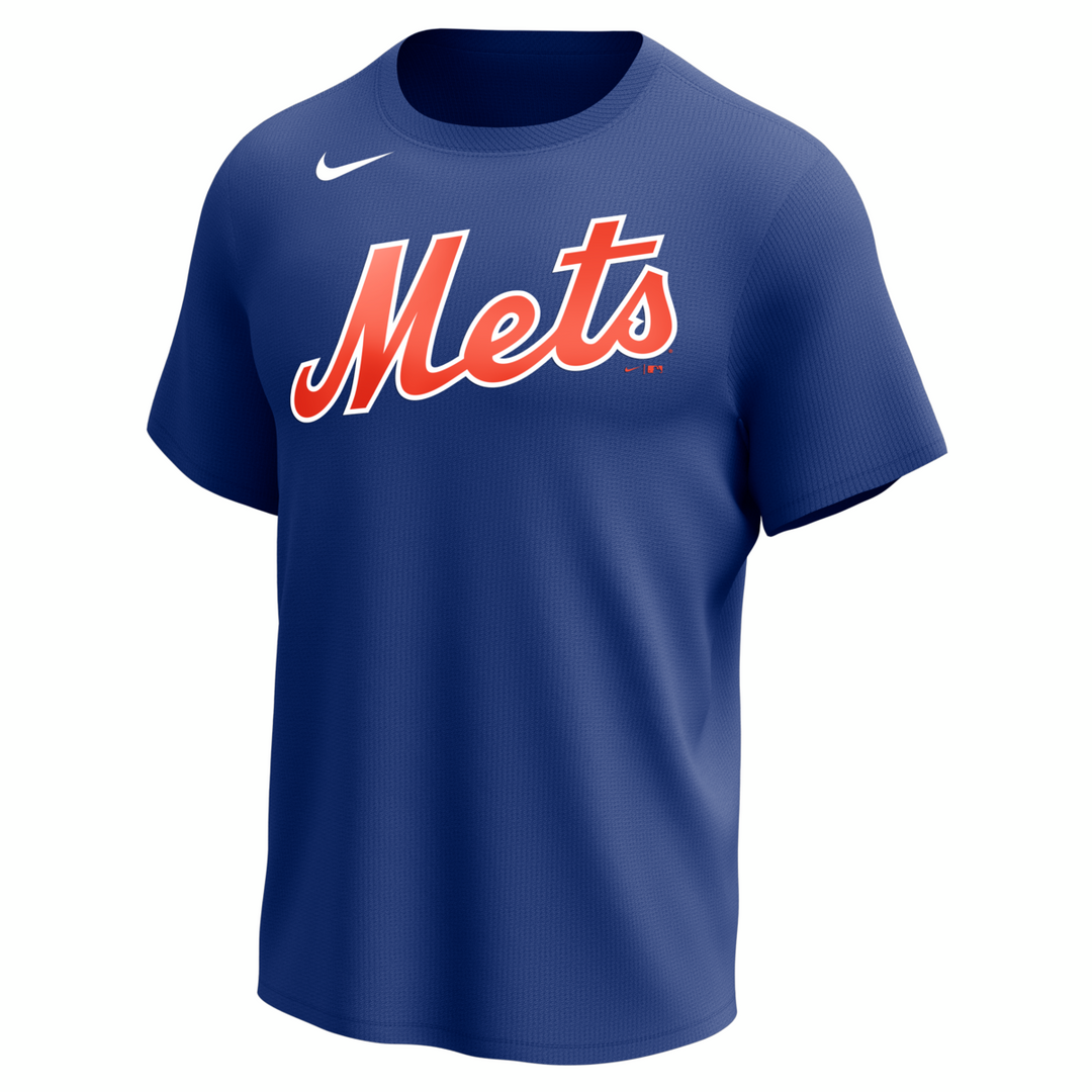 Nike New York Mets Adult Institutional Short Sleeve Crew Neck Tee Fan Gear MLB New York Mets