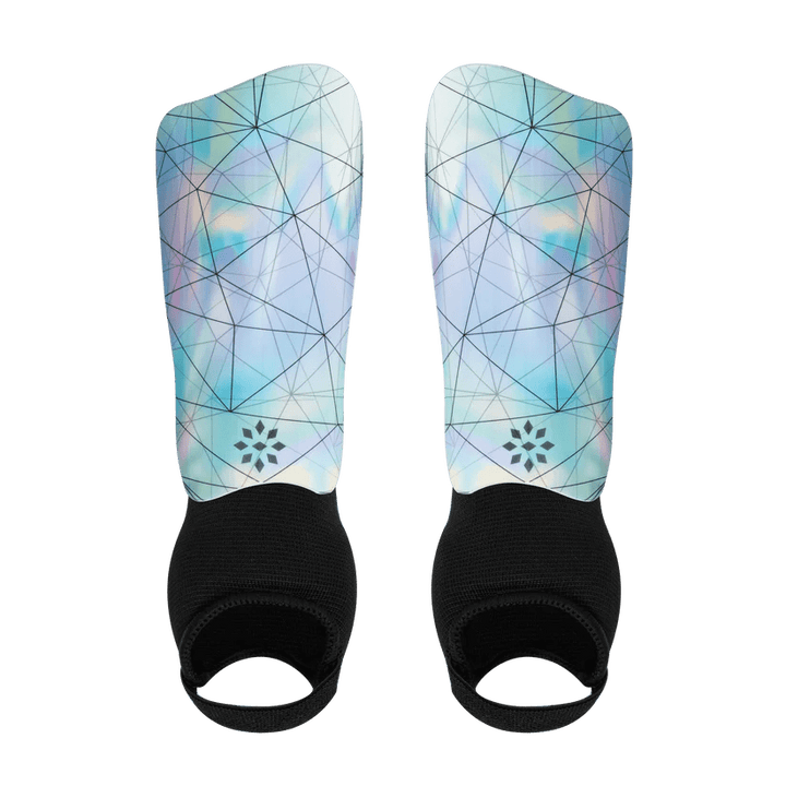 Girls' Cut Soccer Shin Guards - Holographic Soccer Shin Guards Youth