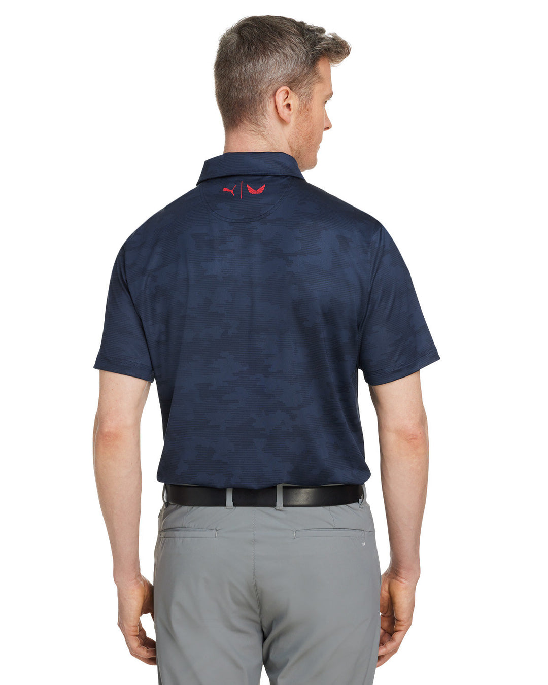 Puma Golf Men's Volition Camo Cover Polo Puma