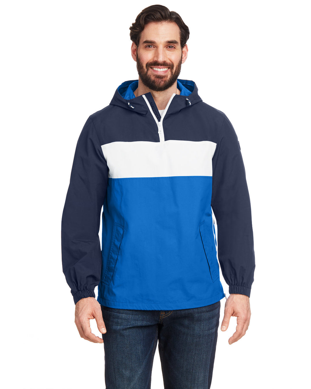 Nautica Unisex Windward Pullover Jacket Nautica