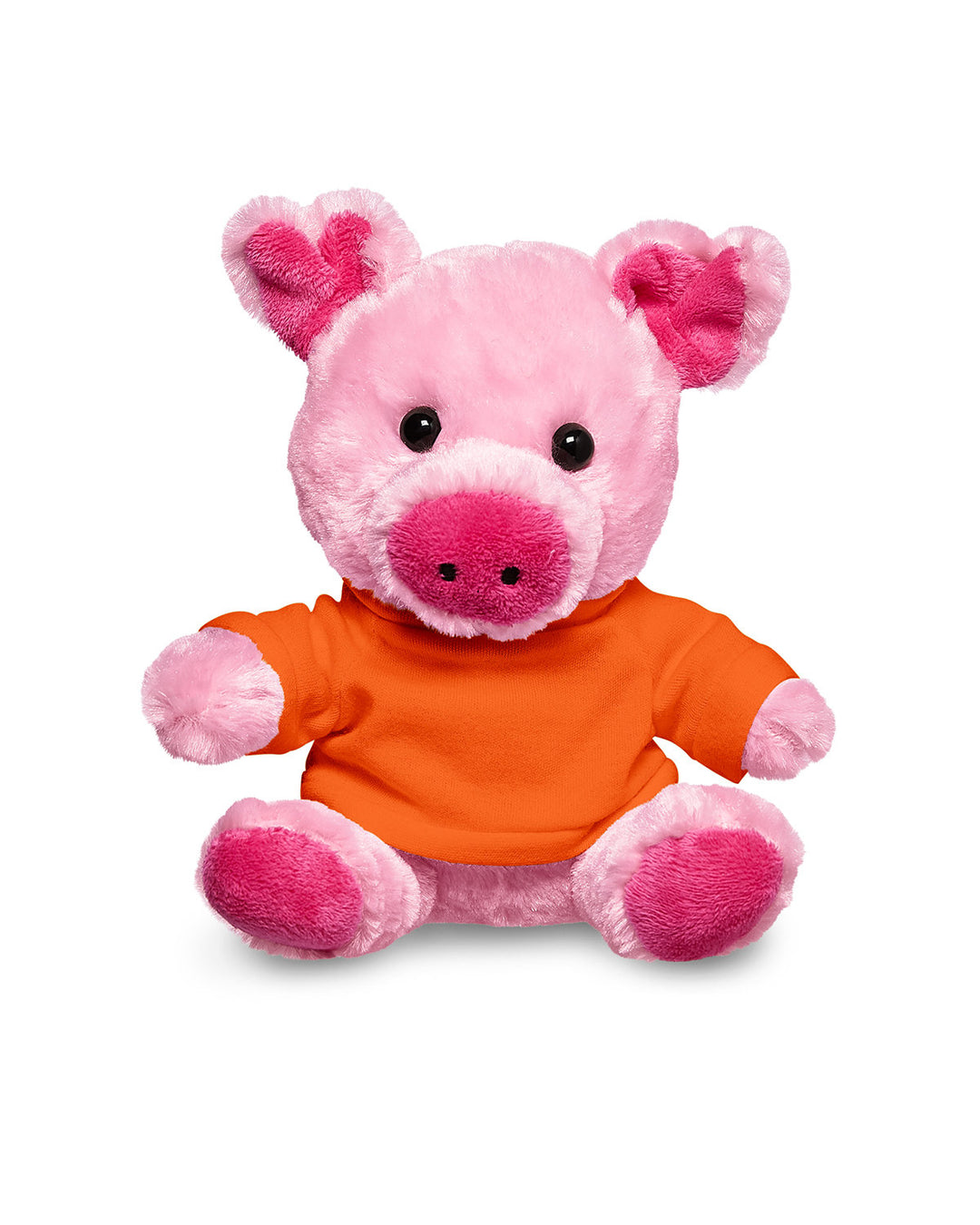 Prime Line 7" Plush Pig With T-Shirt Prime Line