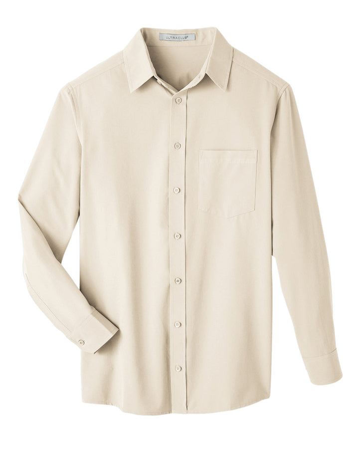 UltraClub Men's Bradley Performance Woven Shirt UltraClub